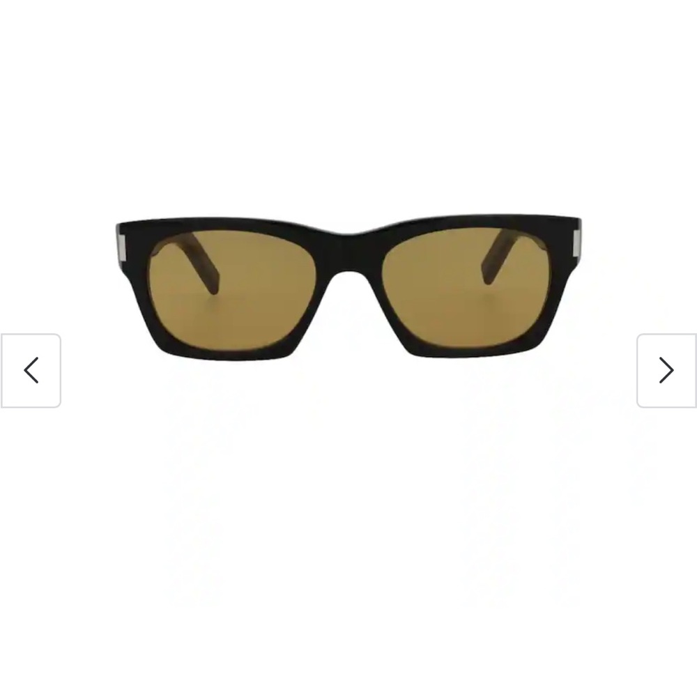 SAINT LAURENT UNISEX SL402 54MM SUNGLASSES IN BLACK WITH YELLOW LENS